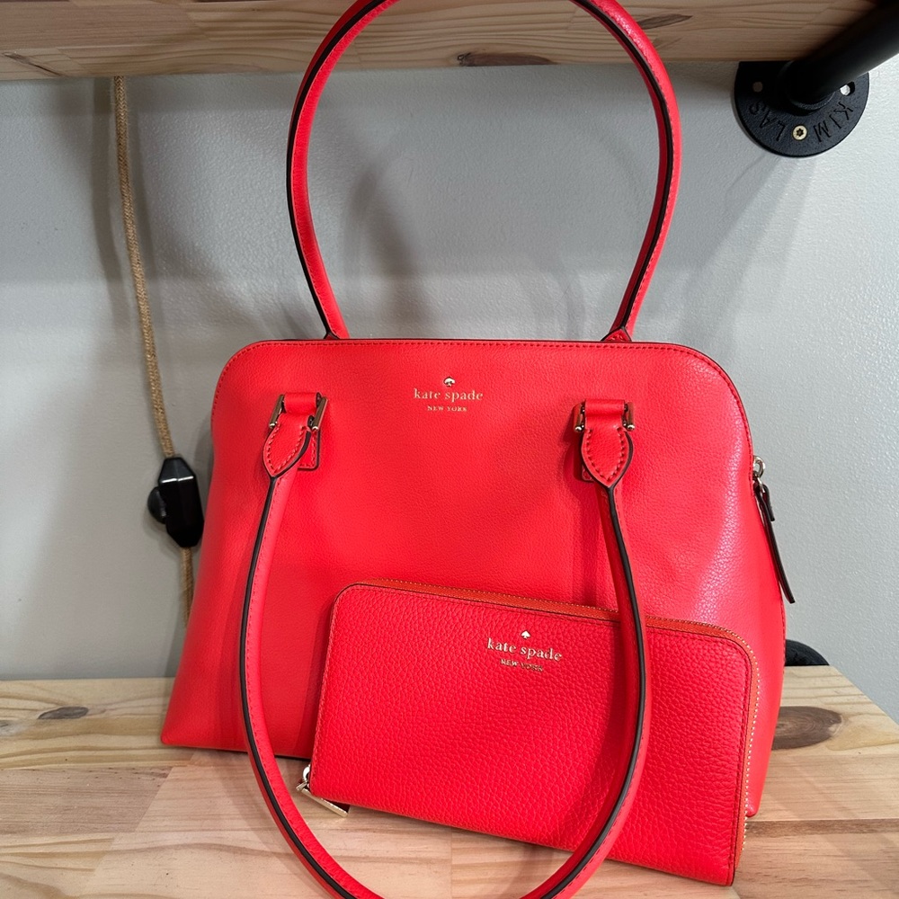 Kate Spade Purse and Matching Wallet